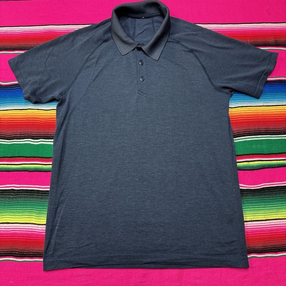 lululemon athletica Dark Gray Polo Shirt